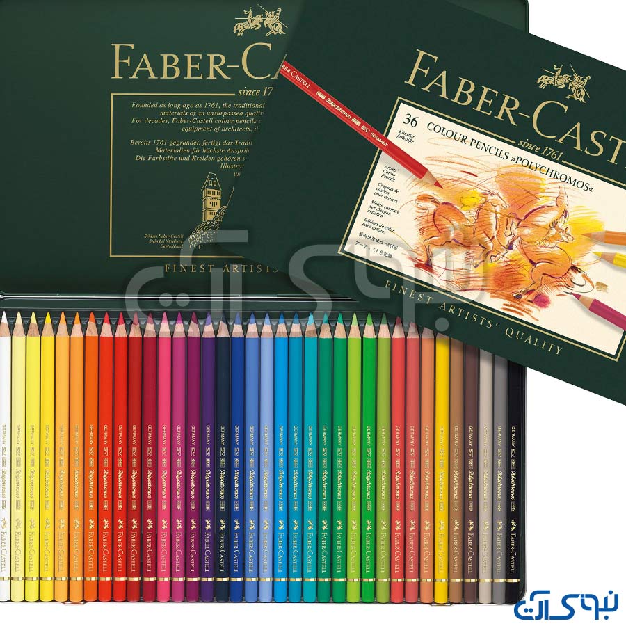 مداد رنگی فابر کاستل 36 رنگ مدل پلی کروم